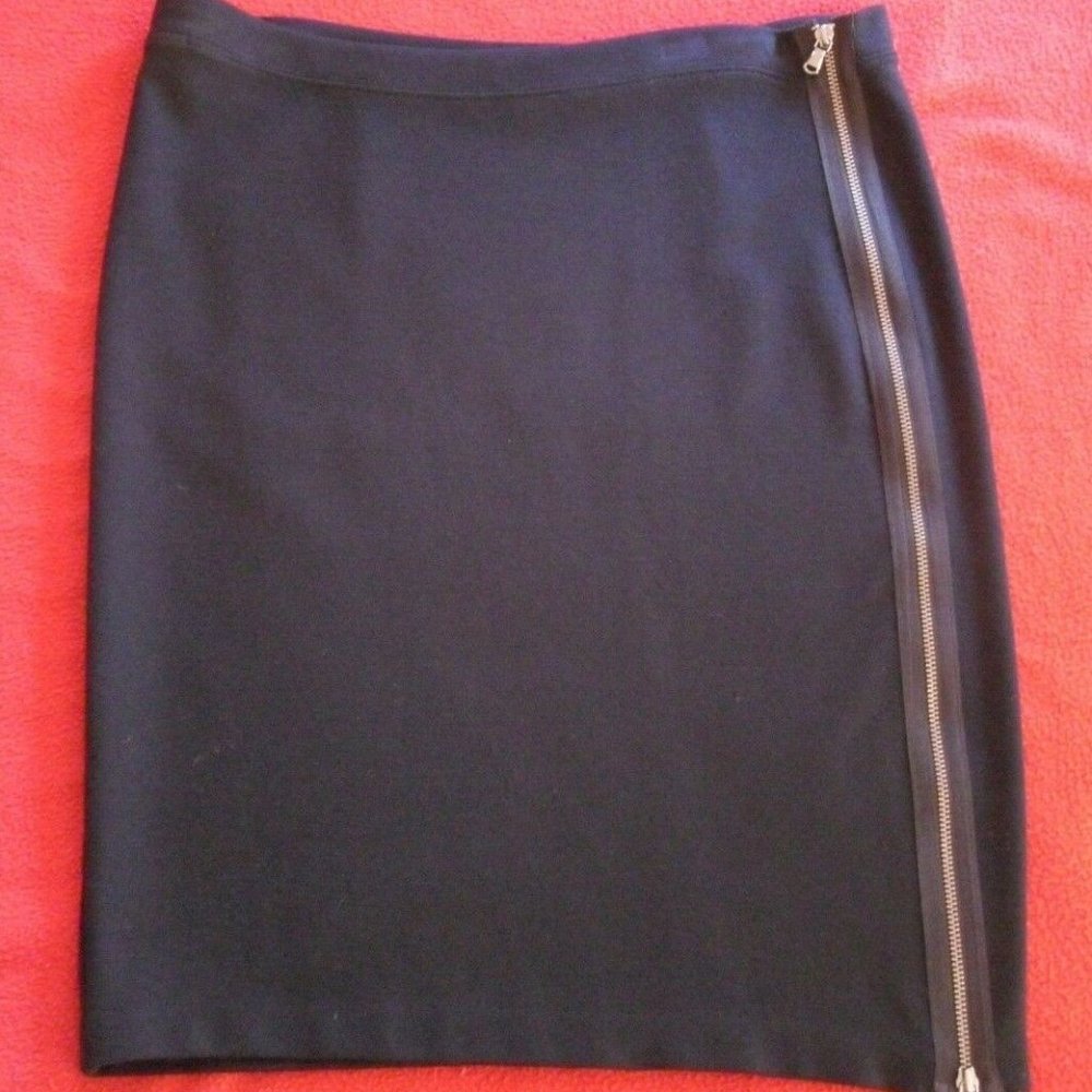 GAP Black Pencil Skirt with Sexy Side Zipper